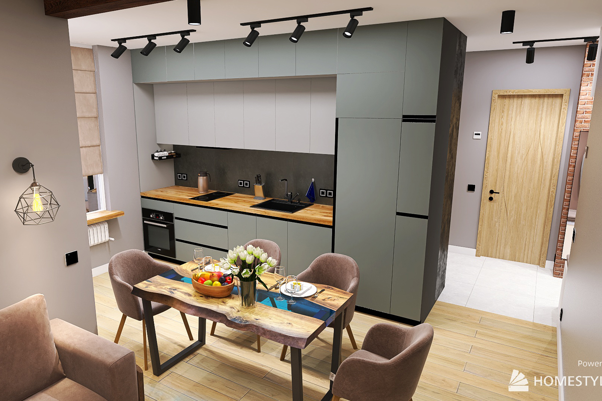 Дизайн ЖК Республика - 45 кв.м.