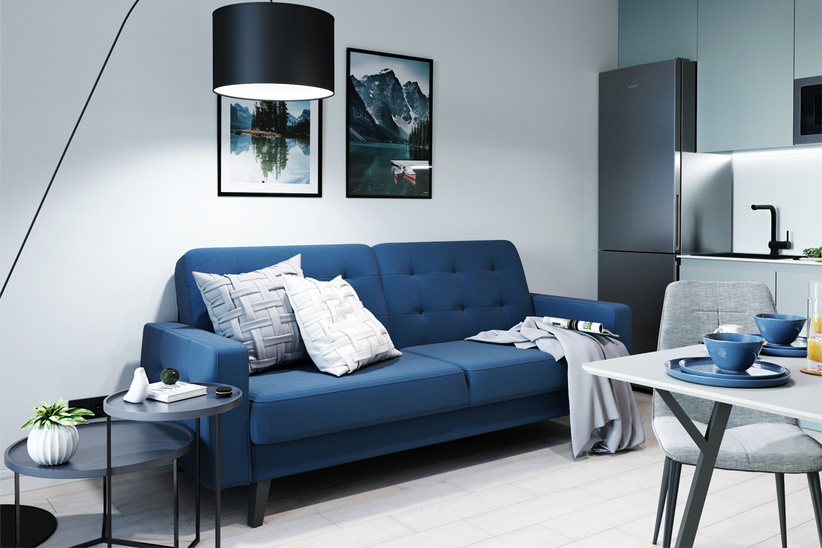 Дизайн ЖК Seven - 42 кв.м.